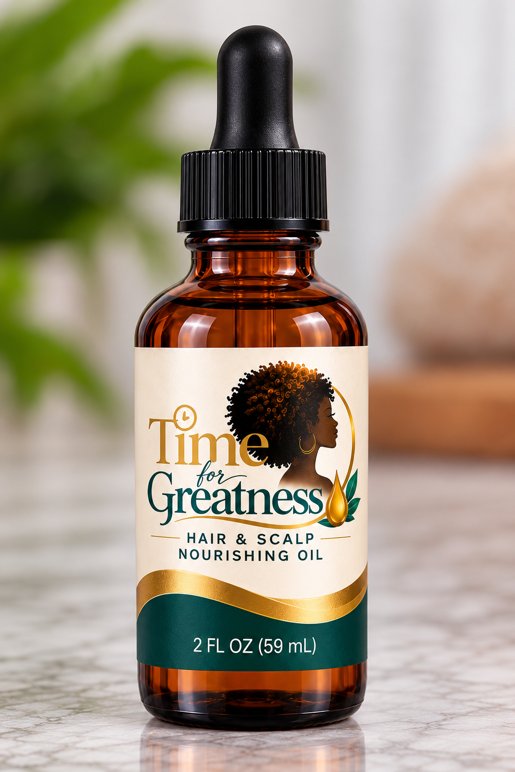 Time for Greatness Hair & Scalp Nourishing Oil